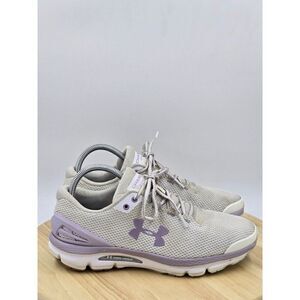 Under Armour Womens Charged Gemini 2020 Running Shoes White 3023277-108 Mesh 9